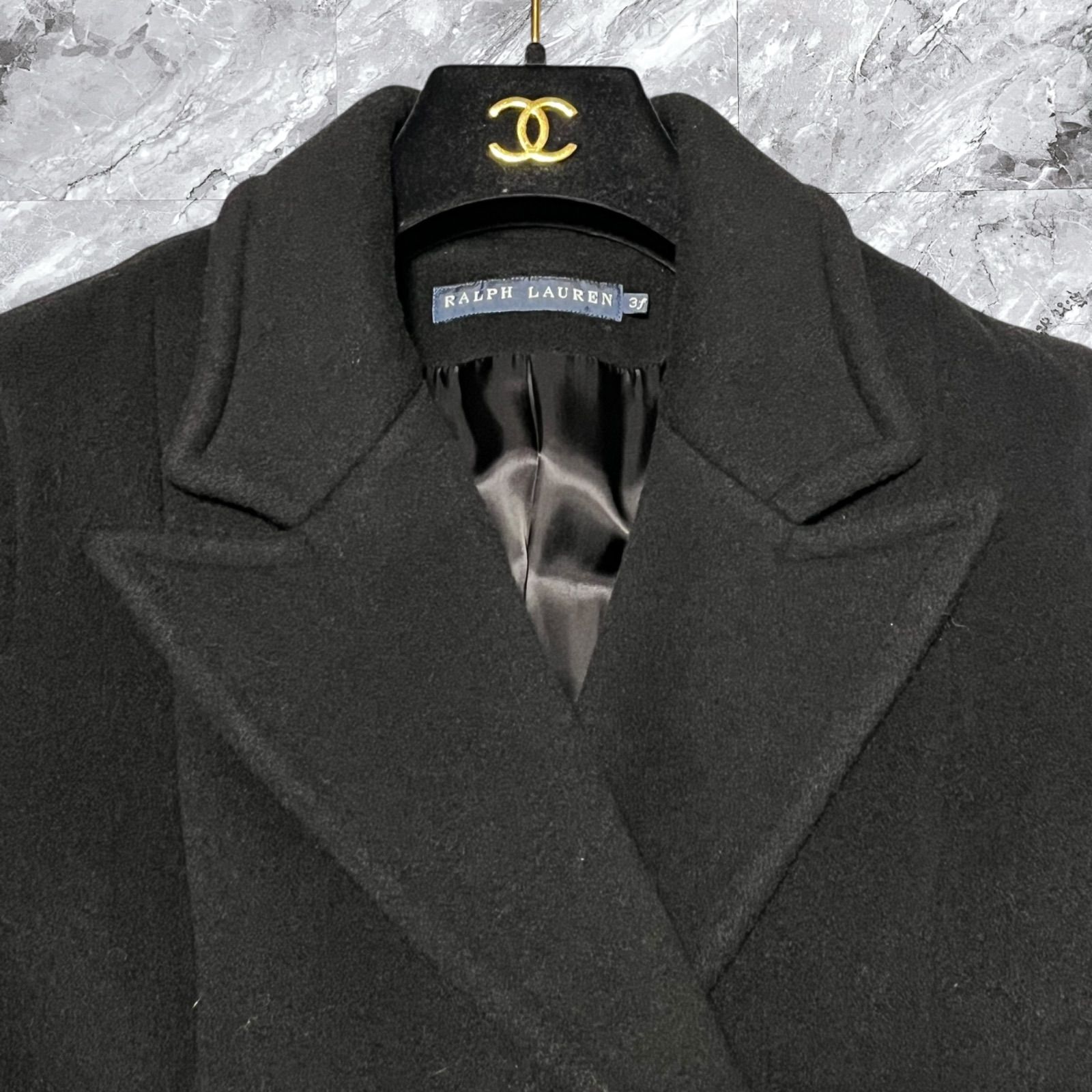 RALPH LAUREN ラルフローレン チェスターコート ロングコート カシミヤ