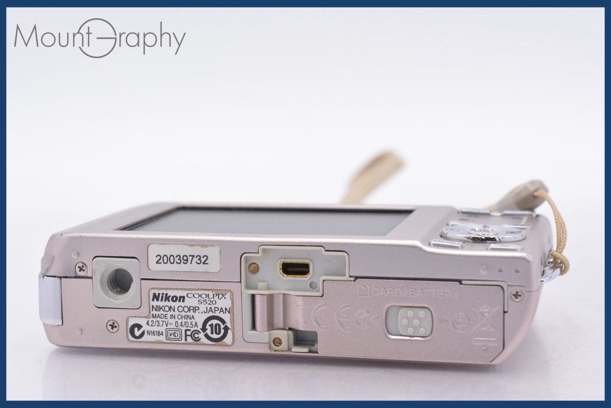 ニコン Nikon COOLPIX S520 3x 同梱無料 #mj7123 - メルカリ