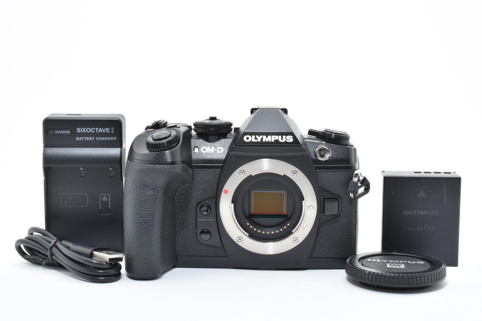 12612ショット!! 上品 Olympus OM-D E-M 1 Mark 2 ボディ バッテリーチャージャーセット