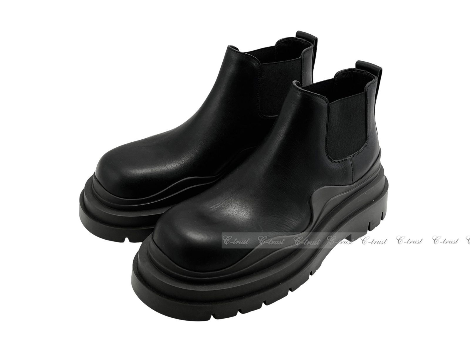 BOTTEGA VENETA ボッテガ ヴェネタ ブーツ シューズ TIRE BOOT チェルシー アンクル サイドゴア イタリア製 1291 CAMPING M 018-CP-41