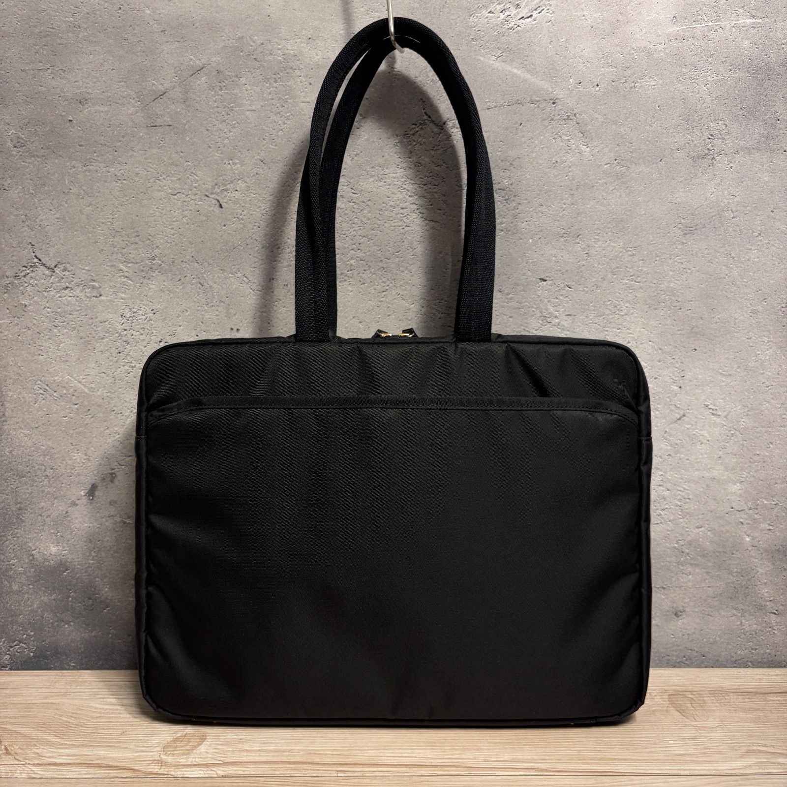 美品✨PORTER girl シア トートバッグ ブラック ビジネス 通勤 PC収納 
