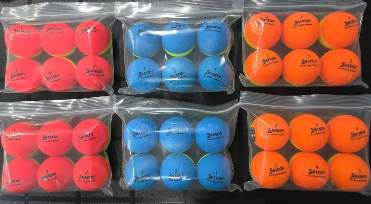 スリクソン A級 ディバイド Qスター 3ピース マット 半々ボール 30球 ロストボール