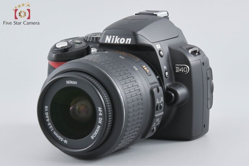 Nikon ニコン 【中古】Nikon ニコン D40 + AF-S DX NIKKOR 18-55mm f