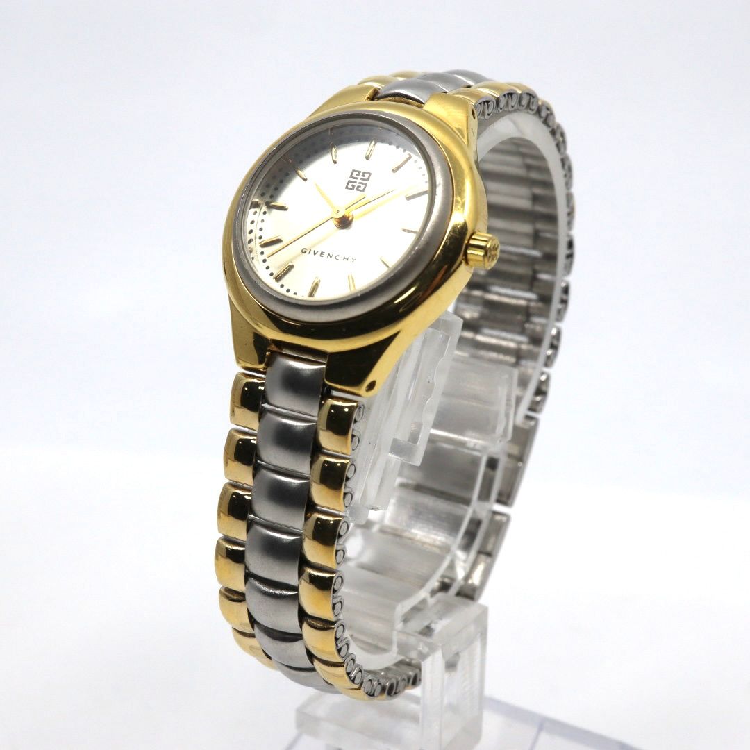 稼働 GIVENCHY 腕時計 美品 レディース 新品電池 ゴールド 2525 新品電池交換済】GIVENCHY PARIS ジバンシー ドレスウォッチ wacth