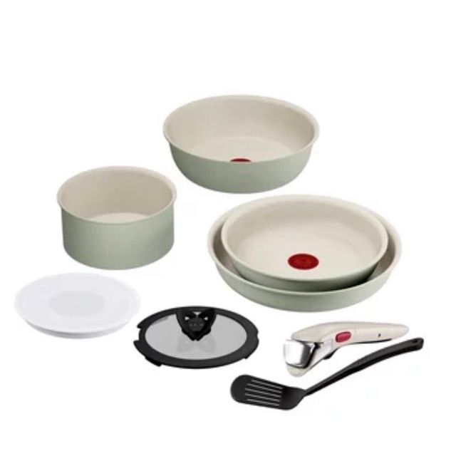 T fal ティファール インジニオ ネオ IHパレット ミントグリーン IH ガス火 対応 フライ返し フライパン ソースパン 515356