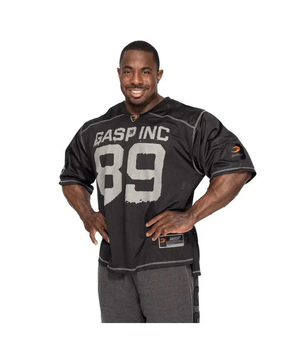 ガスクロフットボール Tシャツ ブラック L 使用感あり