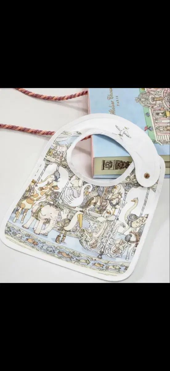 アトリエ シュー タック 襟巻き キャロセル ブルー