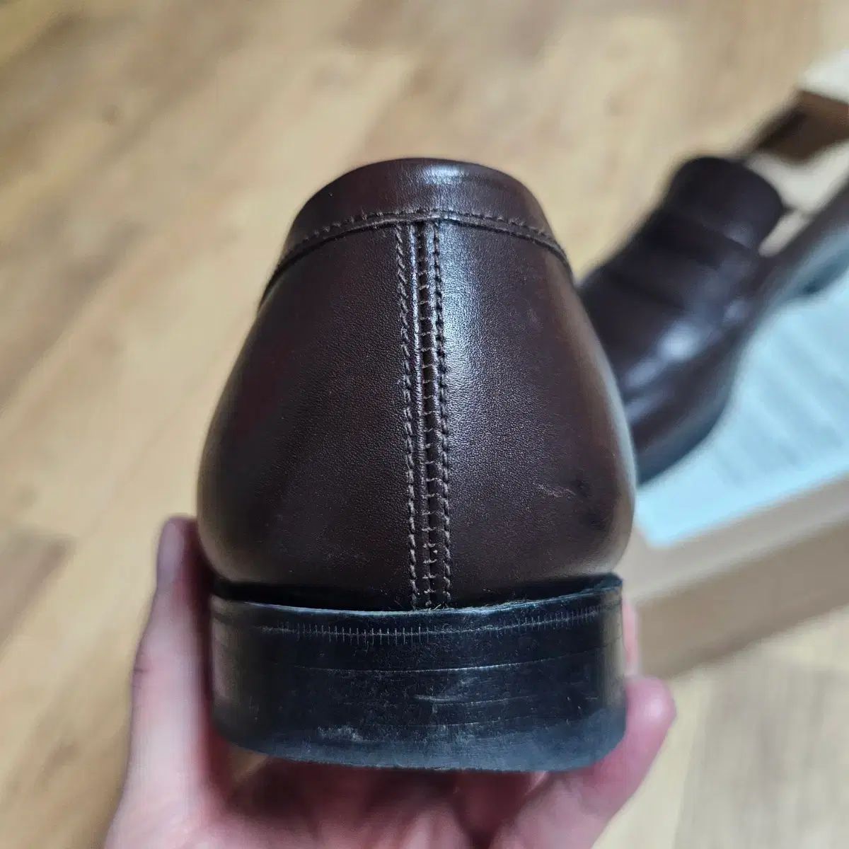  ジェイエムウエストン 180ローファー ダークブラウン 6 5 d ローファー ブーツ 革靴