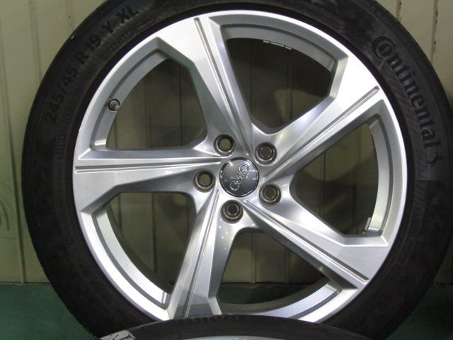 溝あり アウディ F 2系 A 6 Sライン 5スポークデザイン