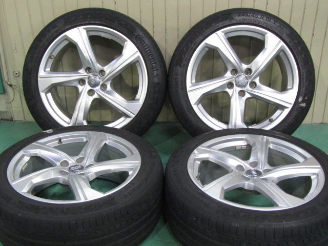 溝あり アウディ F 2系 A 6 Sライン 5スポークデザイン