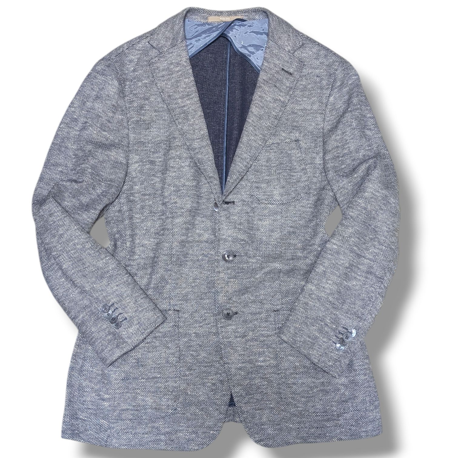 希少52サイズ】PAOLONI パオローニ テーラードジャケット アンコン