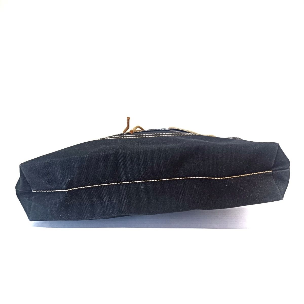 一澤帆布(イチザワハンプ) トートバッグ - 黒×ベージュ - メルカリ