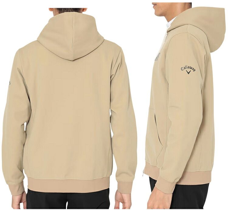 キャロウェイ ゴルフ カノコダブルニットフルジップパーカー ゴルフ