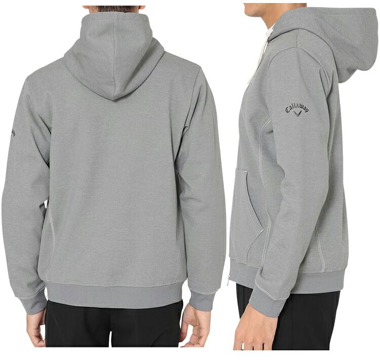キャロウェイ ゴルフ カノコダブルニットフルジップパーカー ゴルフ