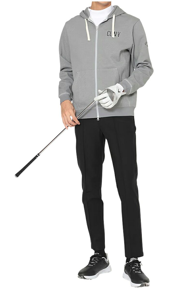 キャロウェイ ゴルフ カノコダブルニットフルジップパーカー ゴルフ