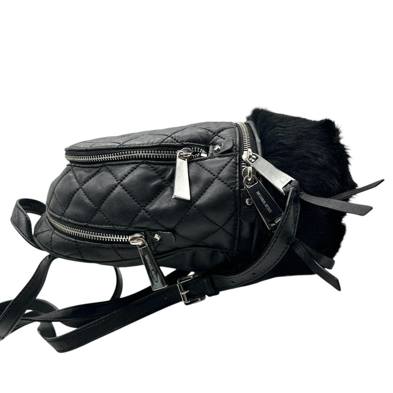 異素材 ブラック