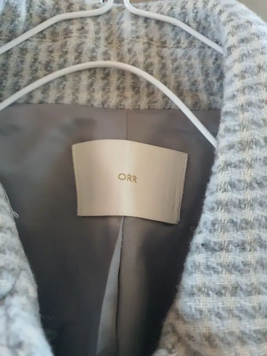 ベルト付き ツイード