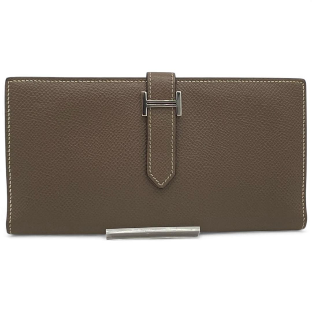 新品同様】エルメス HERMES 二つ折り長財布 ベアンスフレ ヴォー