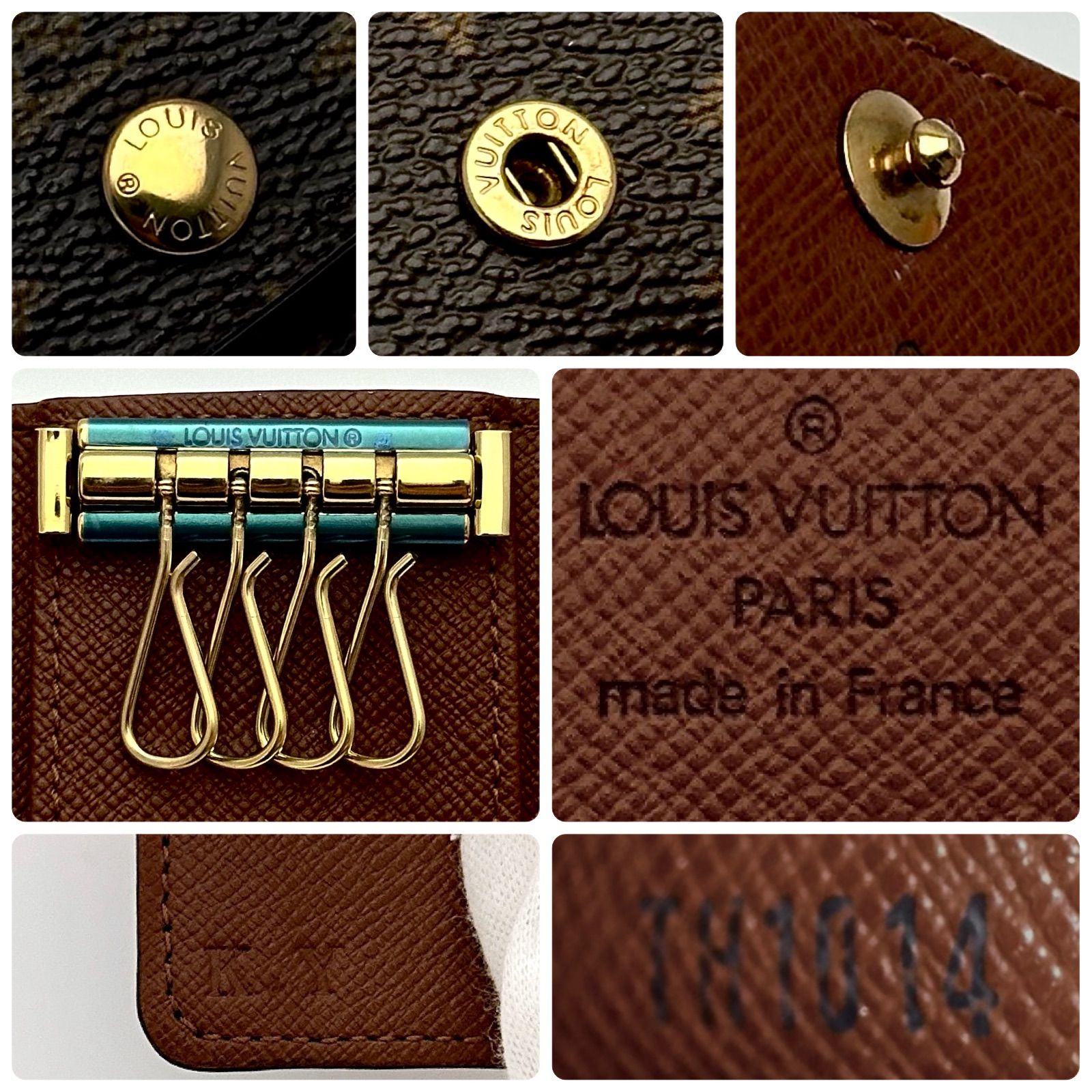 新品同様/ほぼ未使用　箱付き　LOUIS VUITTON キーケース　モノグラム LOUIS VUITTON（ルイ・ヴィトン） キーケース ミュルティクレ 6 M82604