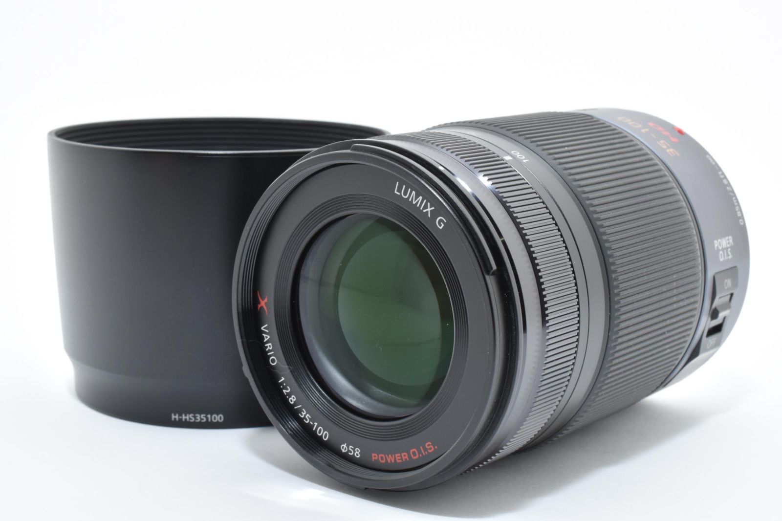 上品 Panasonic Lumix G X Vario 35 100 mm f 2 8 power OIS H HS 35100