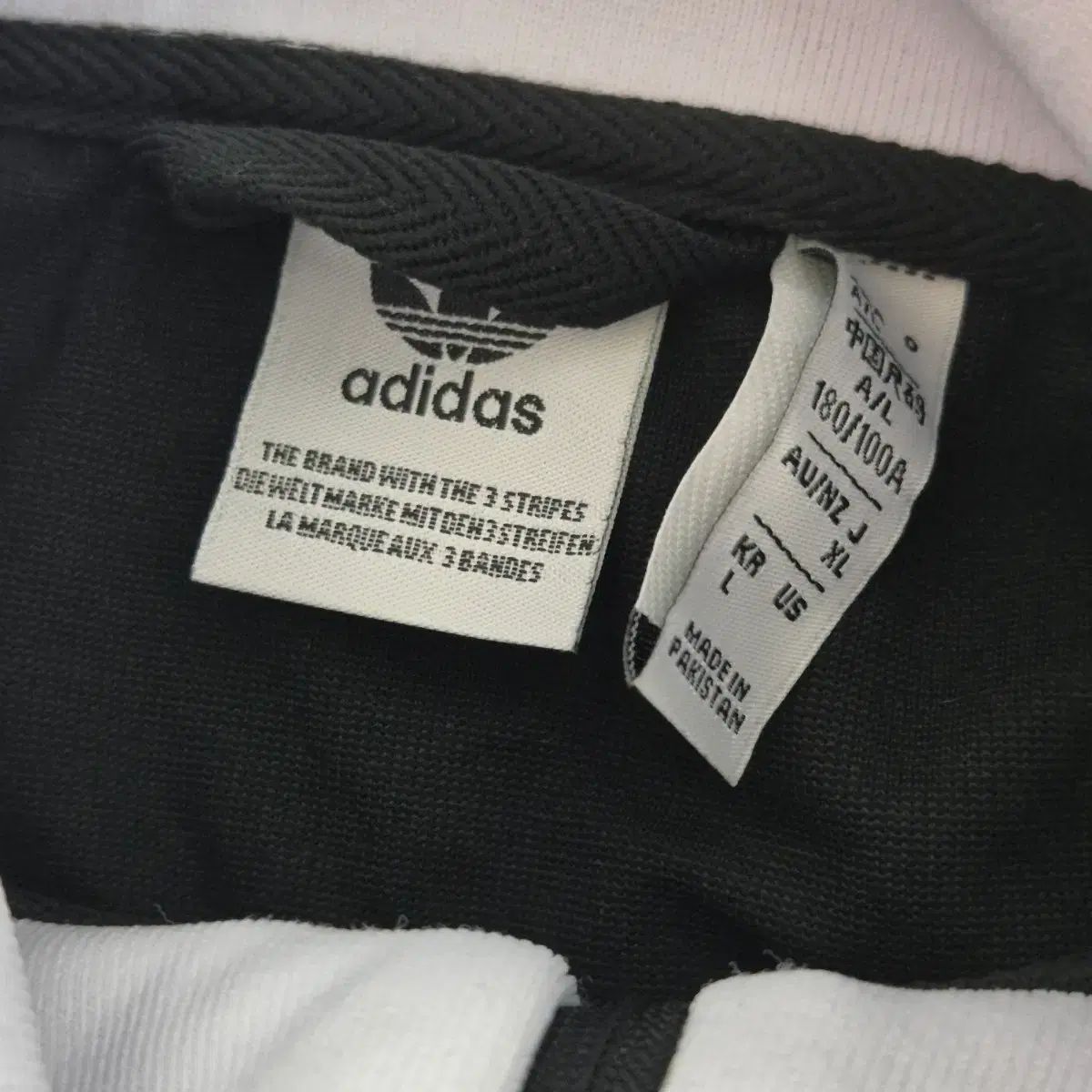 アディダス 3本線 トラックジャージ ジャージ ブラック