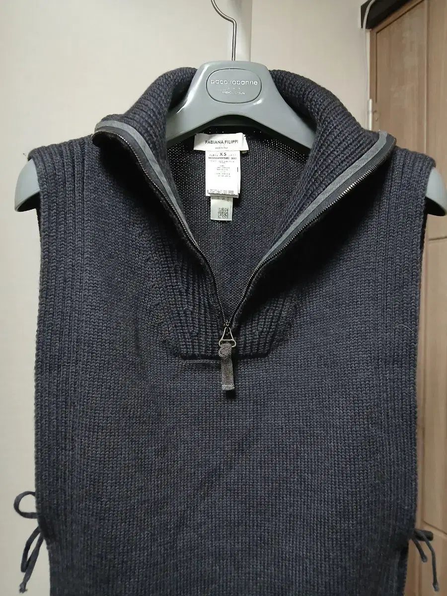  ファビアナフィリッピ ニットベスト XS ベスト ジレ ベスト ジレ ビスチェ
