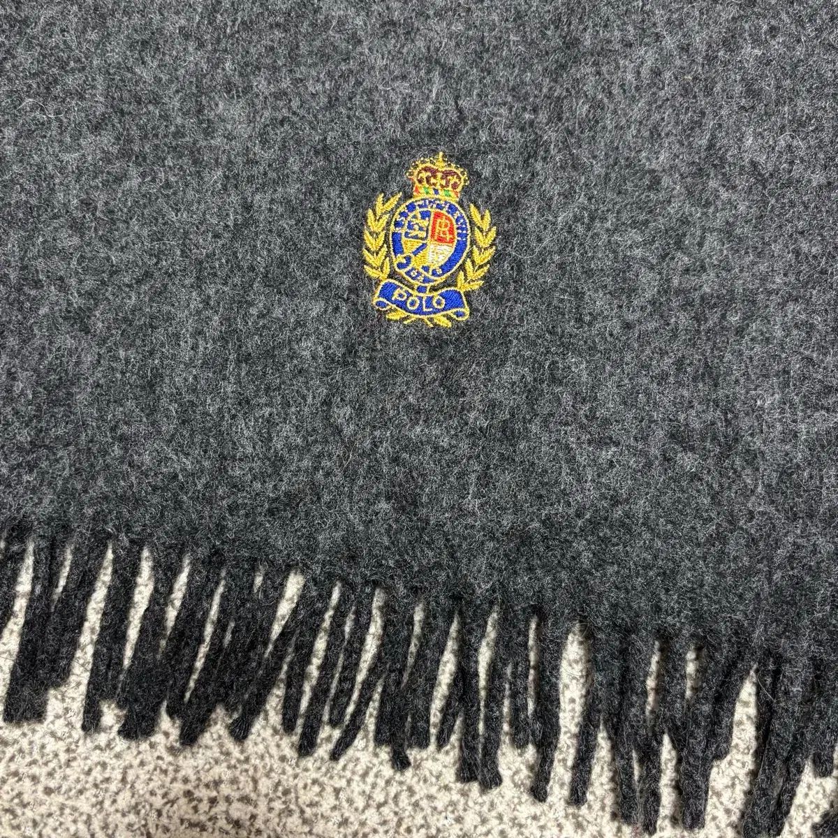 カシミア100 ポロ ラルフローレン カシミア マフラー A