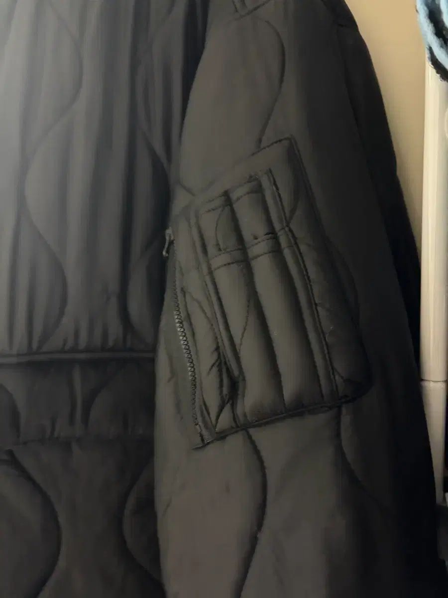  黒色 キルティング ブルゾン ジャケット ジャンパー ブルゾン ジャケット アウター