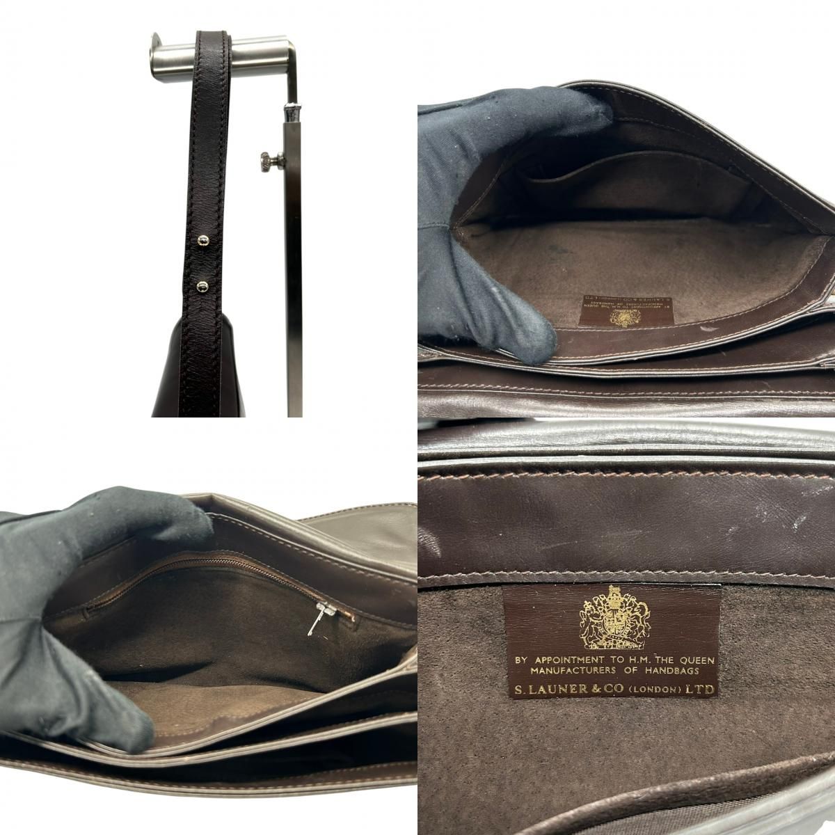 ロウナーロンドン LAUNER LONDON ハンドバッグ ワンショルダーバッグ