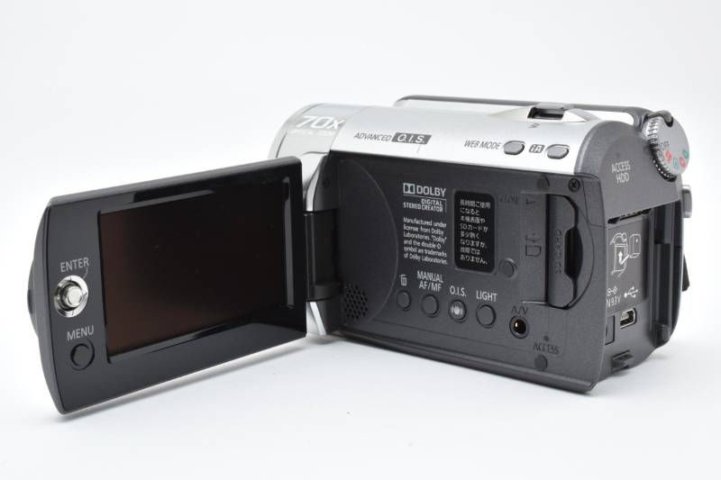 実用美品 箱あり】Panasonic パナソニック SDR-H80 ビデオカメラ