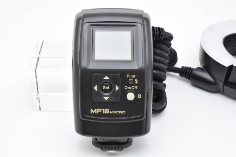 実用品 Nissin DIGITAL ニッシン デジタル MF 18 MACRO FLASH ストロボ Canon用 キャノン 3989 13