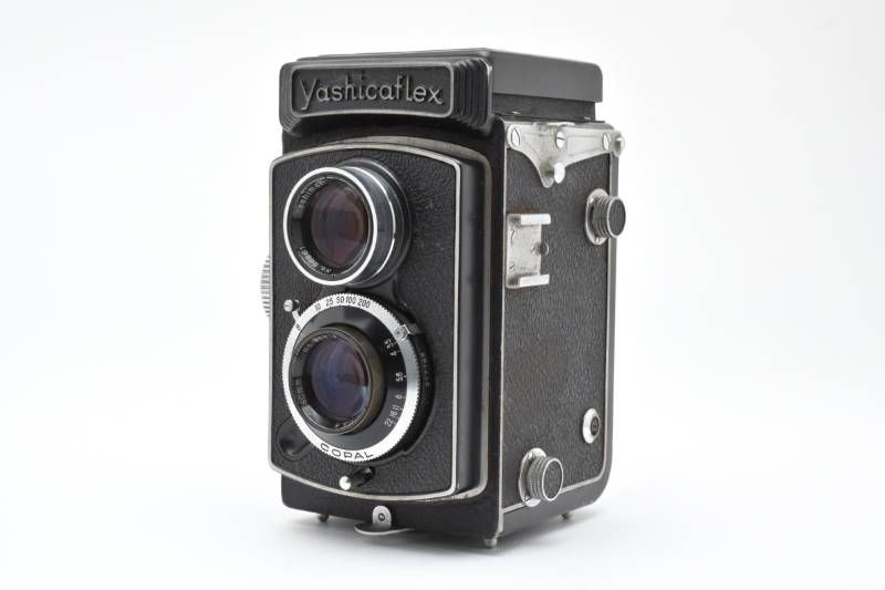 実用品】Yashica ヤシカ Yashicaflex 3.5 80mm 二眼カメラ #4012-10