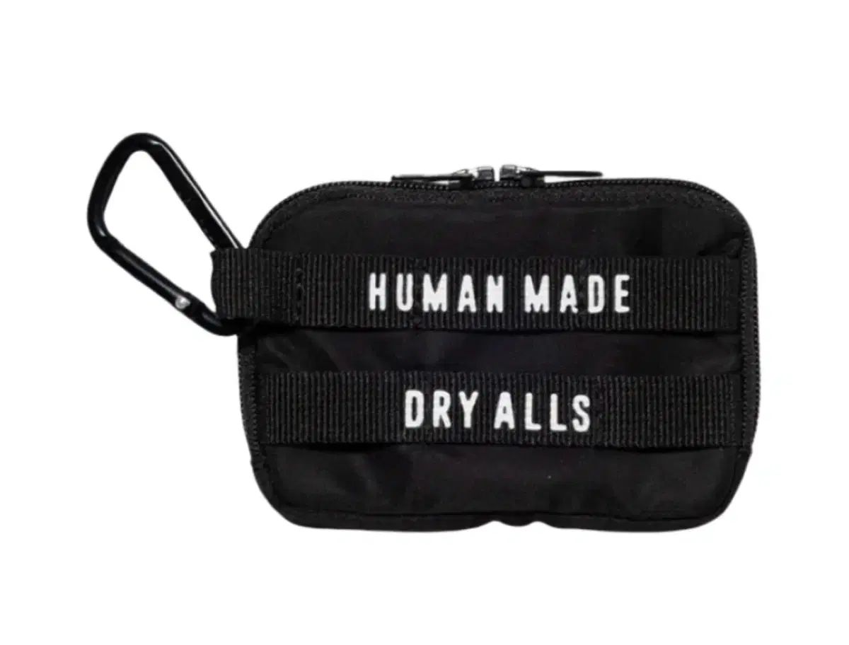 HUMAN MADE ヒューマンメイド ミリタリー カードケース 財布 ブラック ポーチ キーホルダー