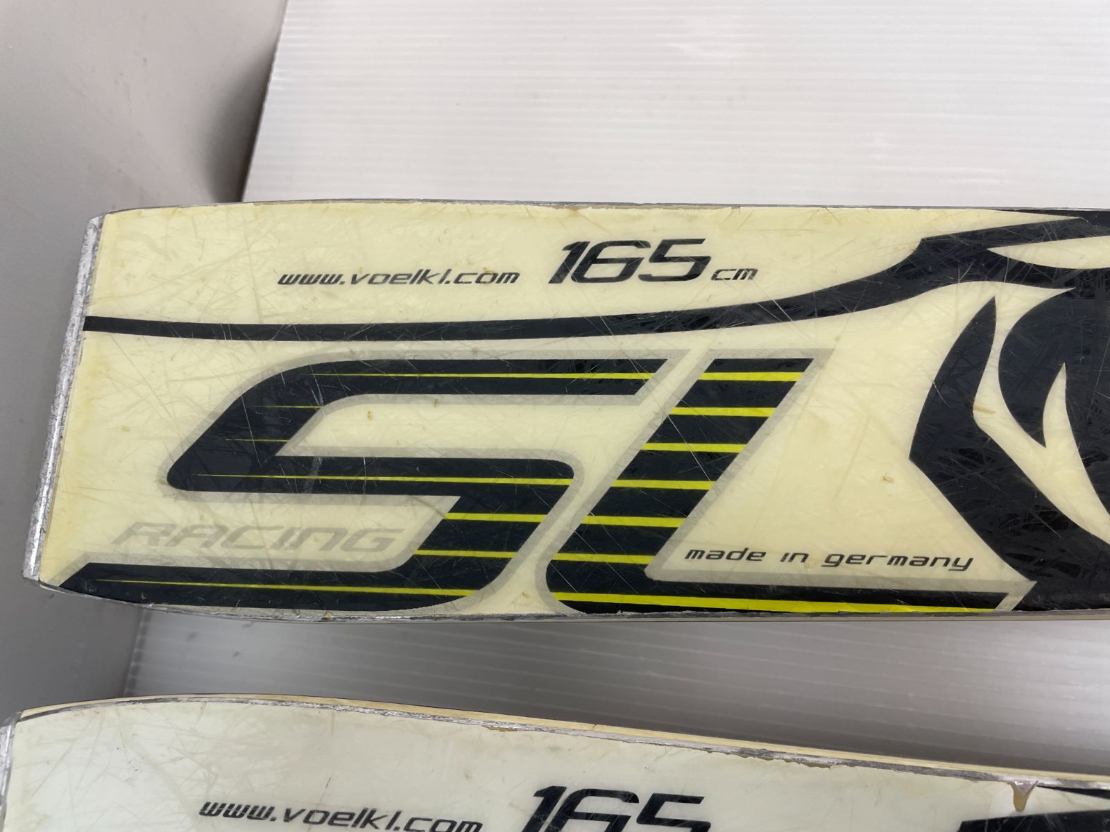 ◇ スキー Volkl racetiger RACING SL 165 cm + MARKER COMP 12.0