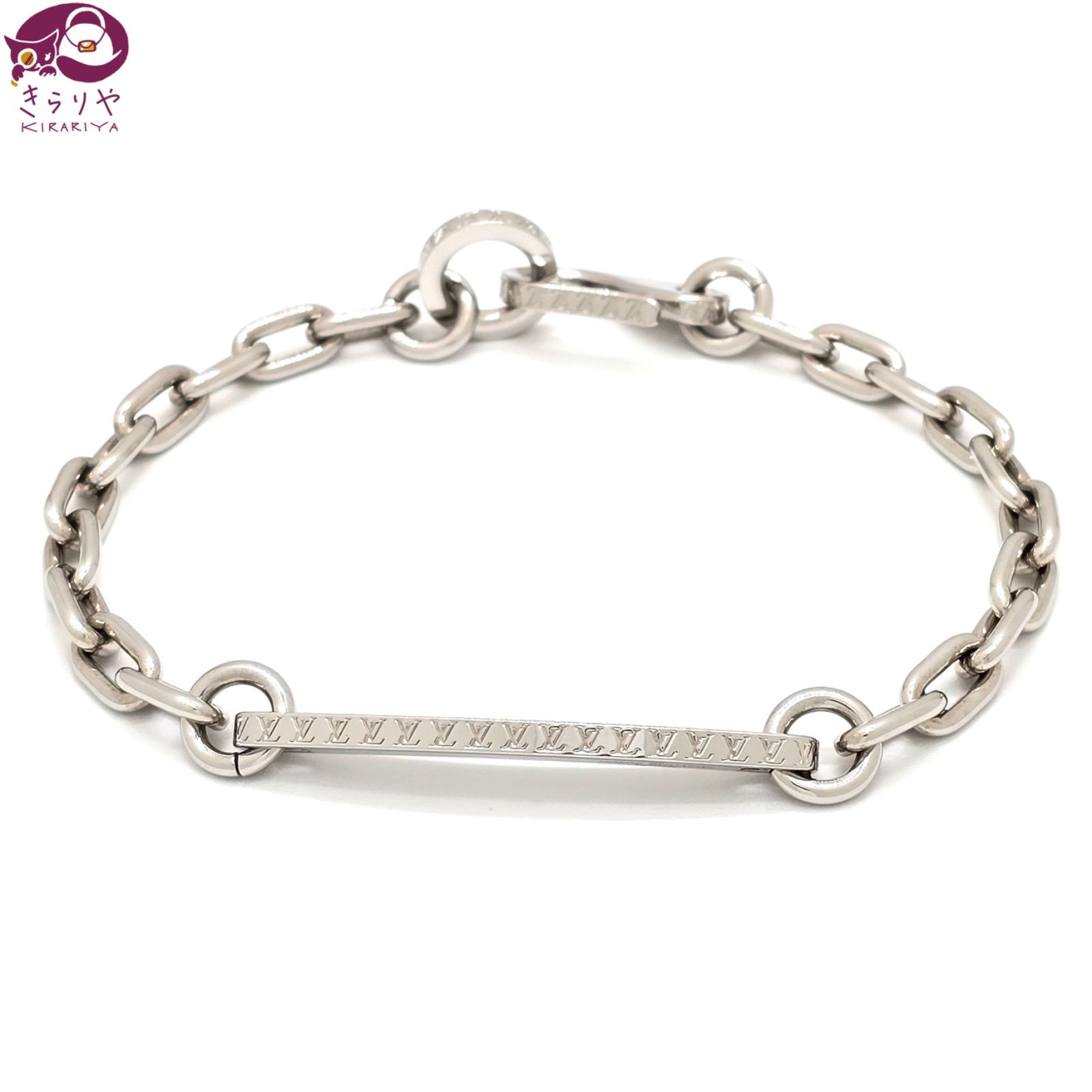 LOUIS VUITTON ルイヴィトン M64237 チェーンロジン ブレスレット L 腕