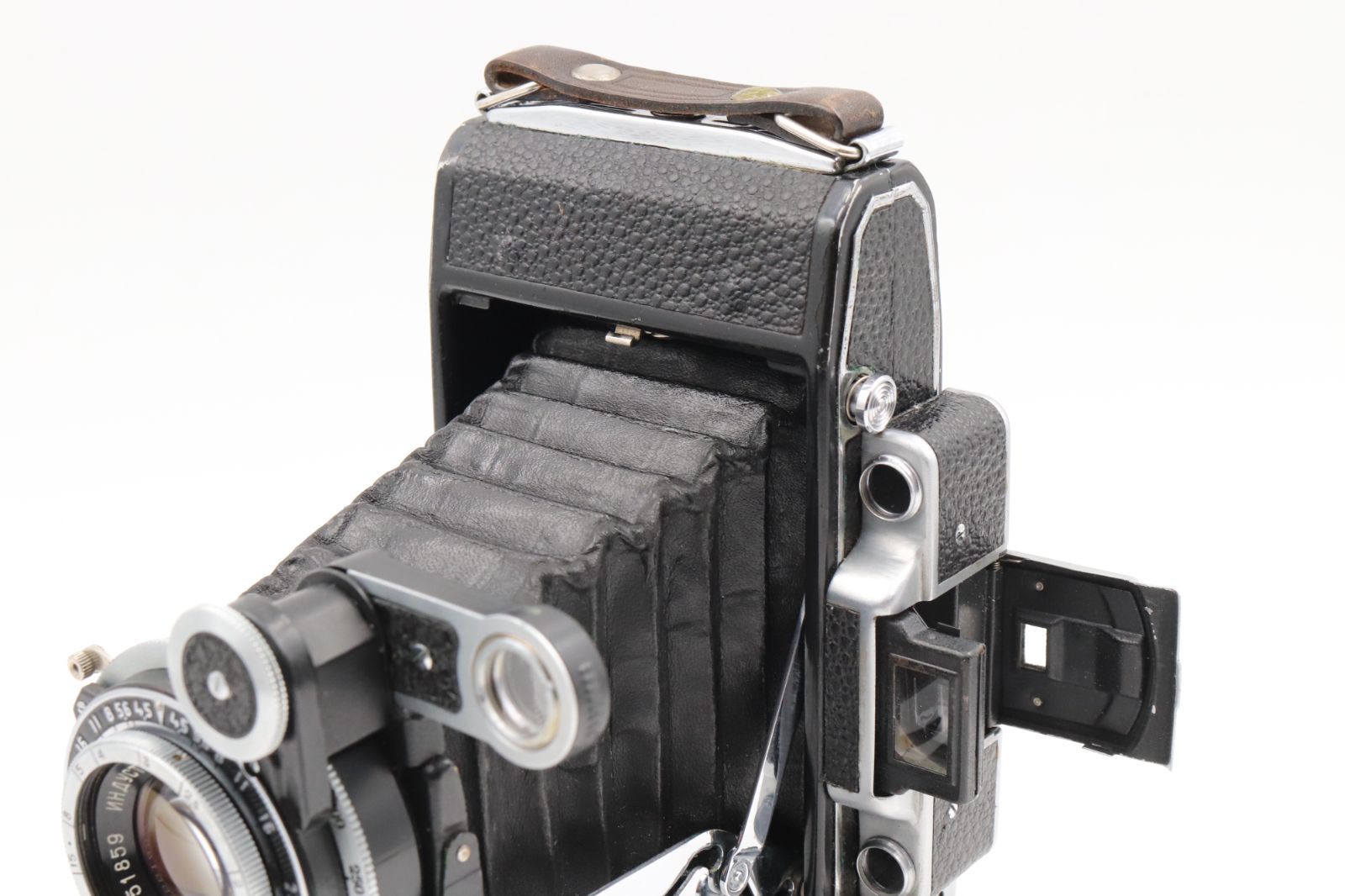 稀少☆MOCKBA モスクワ NHAYCTAP-23 F4.5 11cm ロシア製 蛇腹カメラ