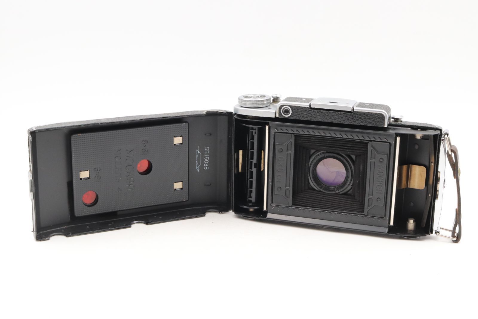 稀少☆MOCKBA モスクワ NHAYCTAP-23 F4.5 11cm ロシア製 蛇腹カメラ