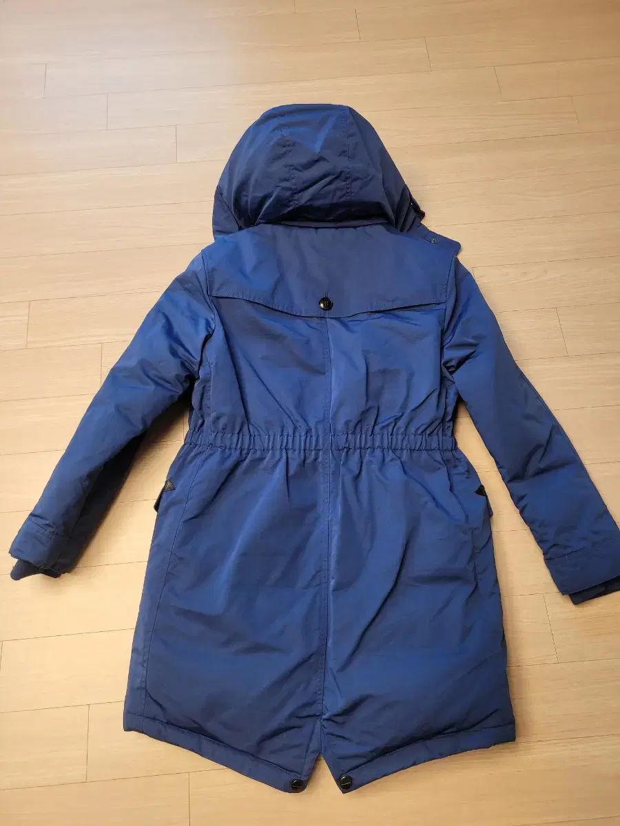 バーバリー ブルー フード ダウン コート 14 Y