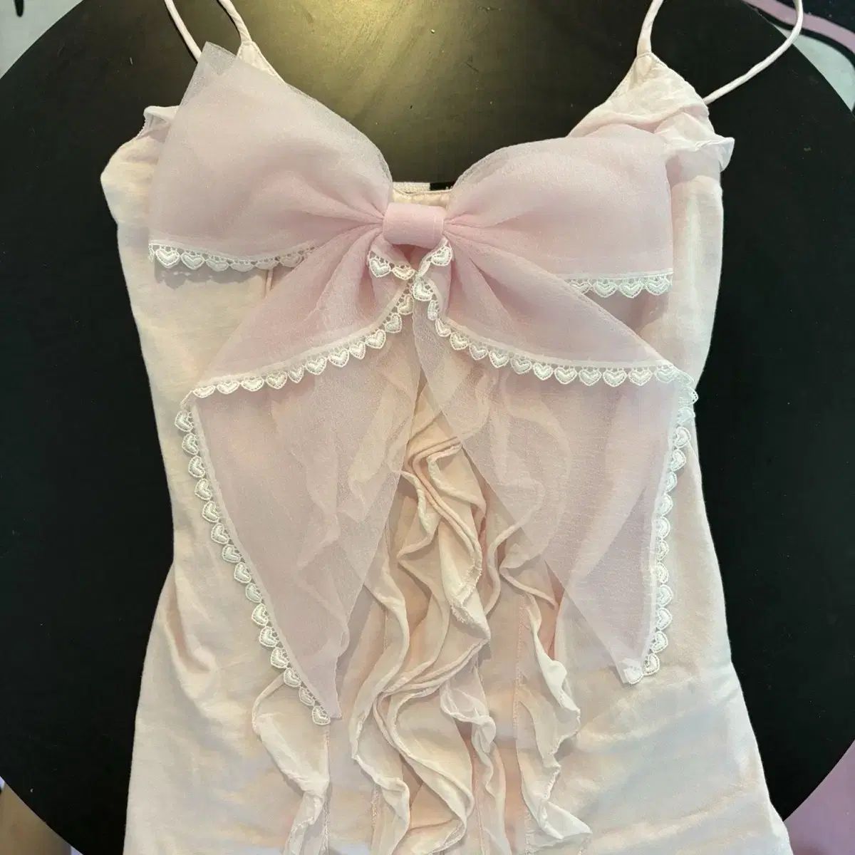  白 レース カーディガン ケーキ スカート リー リボン キャミソール トップス セット その他 ビジネススーツ