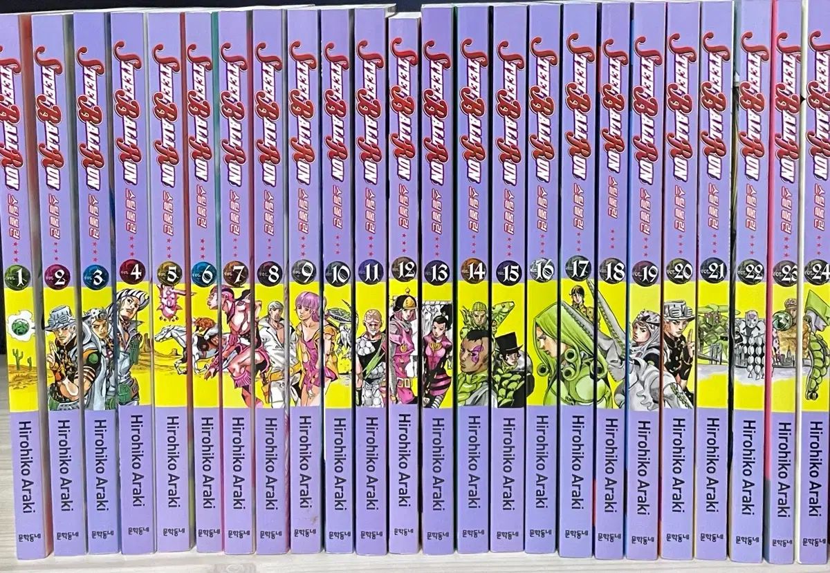 ジョジョの ジョジョの奇妙な冒険 ジョジョ スチールボールRUN 7 部 漫画 1 24 巻 全巻