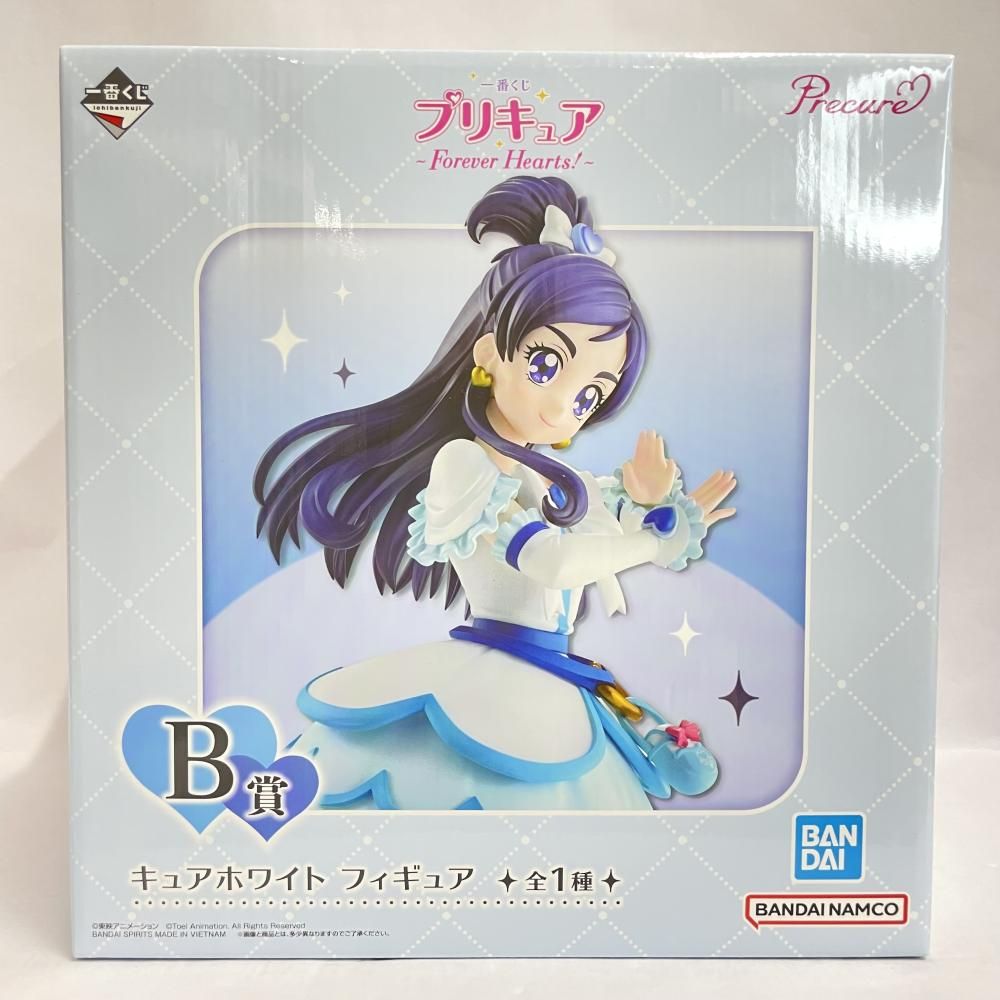 一番くじ プリキュア Forever Hearts A賞 B賞 中古】未開封)B賞 キュアホワイト フィギュア ｢一番くじ プリキュア