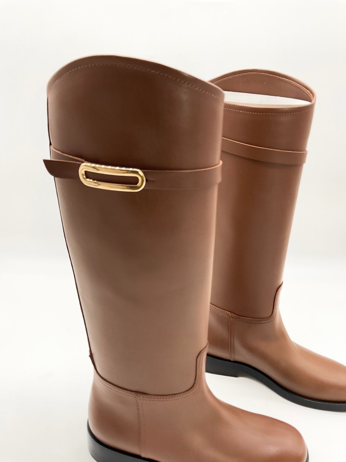 未使用 PELLICO ペリーコ 9699 BANDA サイドモチーフ付ロングブーツ 36