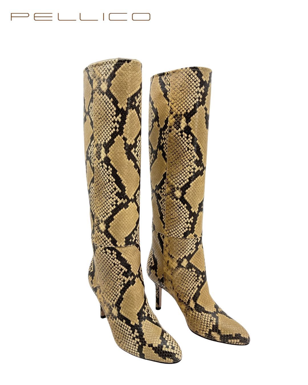 お値下げ！美品！PELLICO ロングブーツ PELLICO（ペリーコ） ブーツ PISTA ロングブーツ 6.5cm BLACK