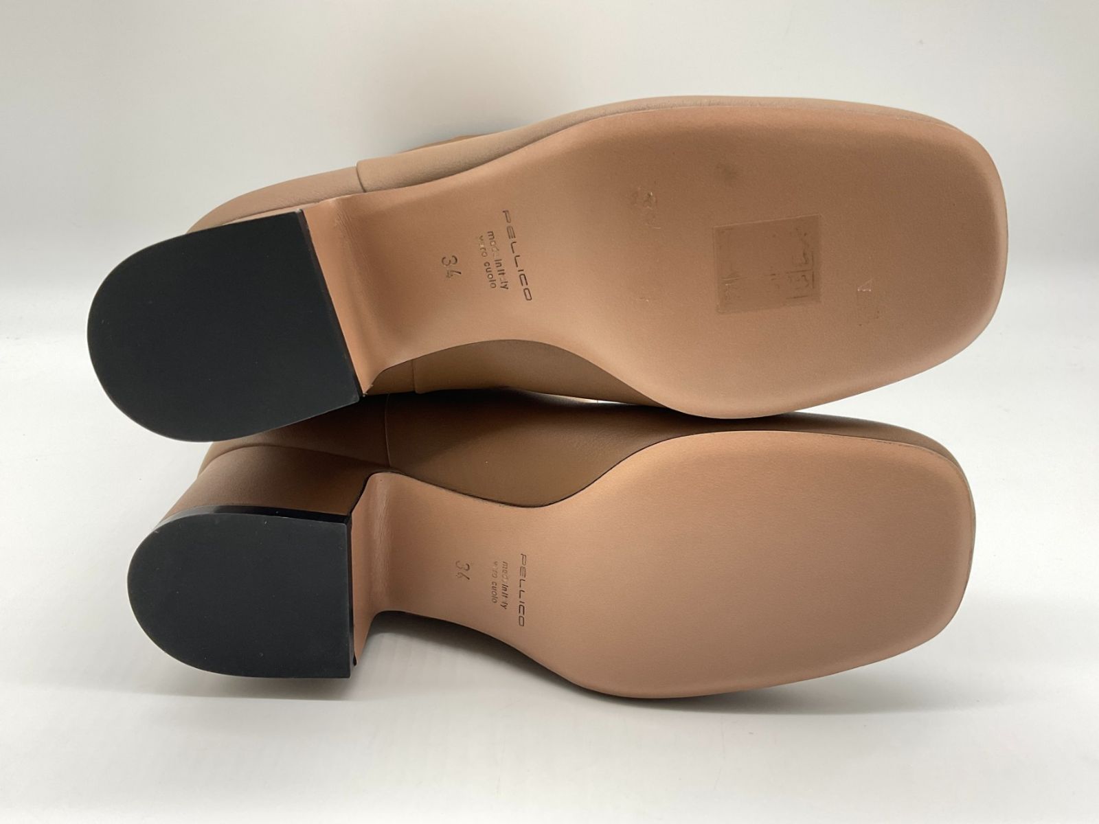 未使用 PELLICO ペリーコ 9659 APEMA 50 TB ヒールロングブーツ 34