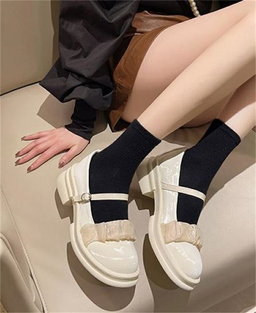 トレンド レーヨン ギャザリング 靴 洗練された シングルシューズ[K](T)