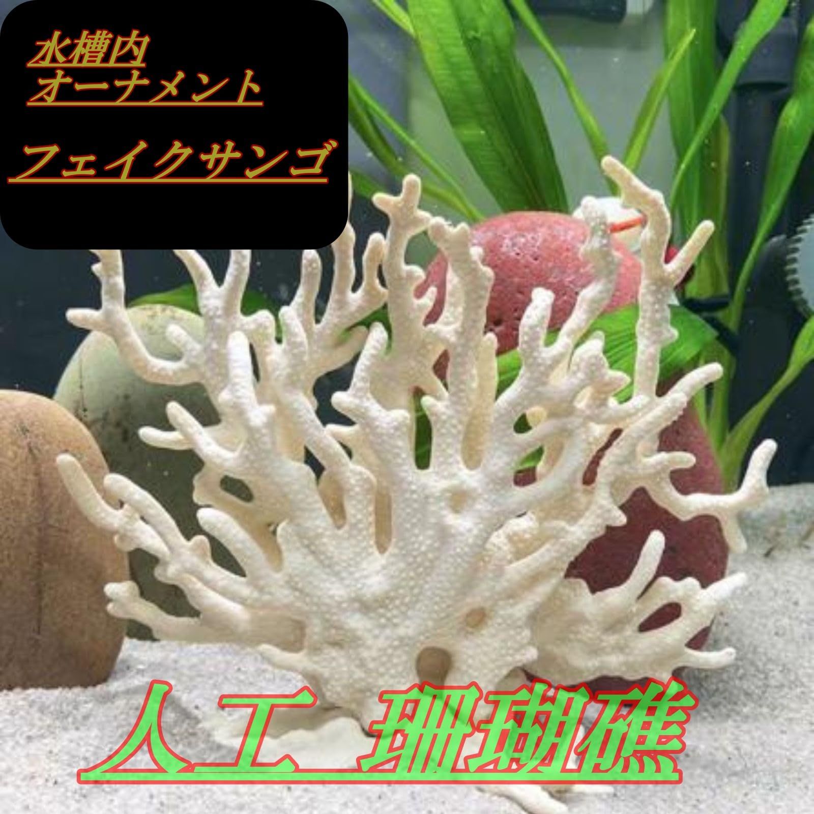 ASPALAND サンゴ 珊瑚 礁 アクアリウム 水槽オブジェ 人工珊瑚