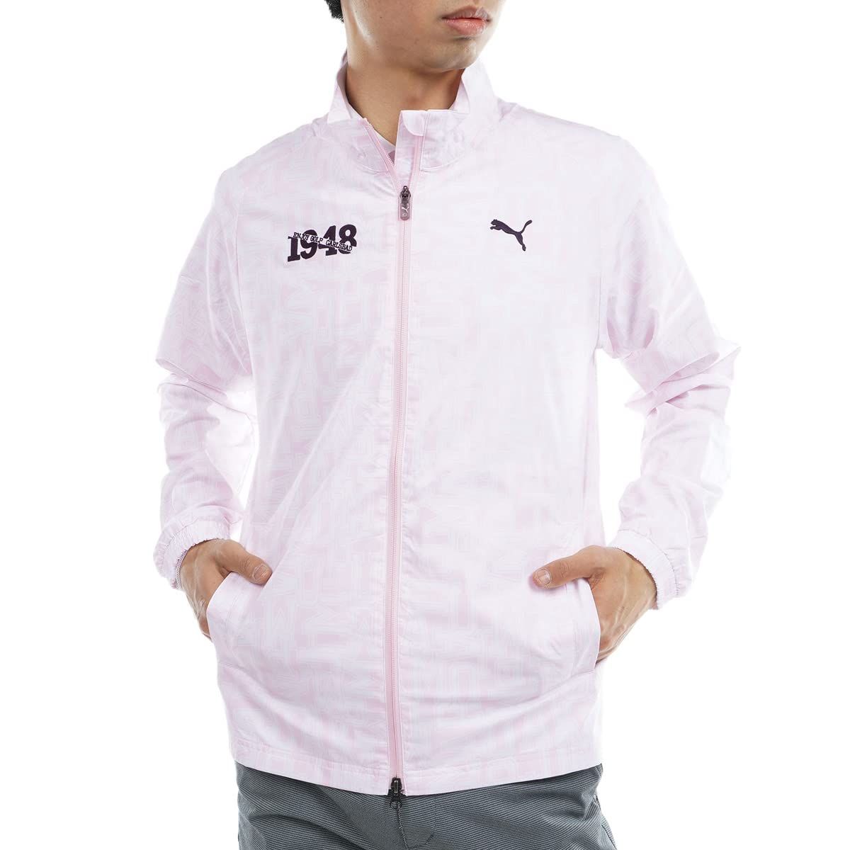 プーマ アウター グラフィック ハイストレッチ ＬＳブルゾン メンズ ヴァイン M