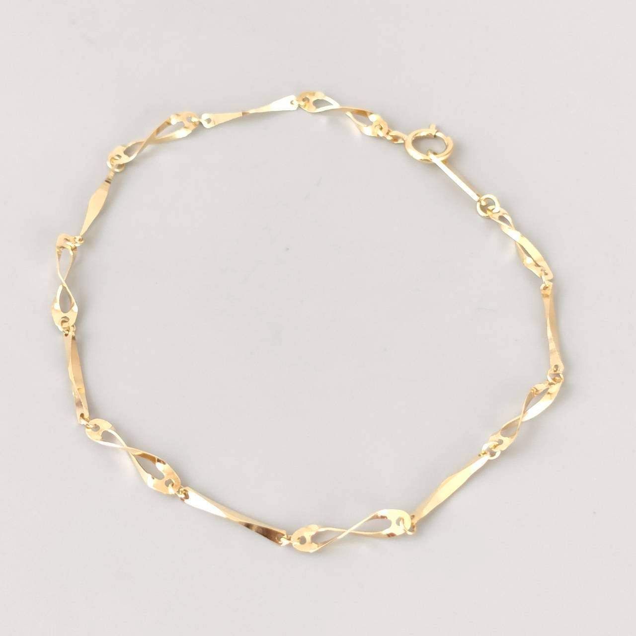 18金 K 18 男女兼用 デザインブレス 1 85ｇ 5㎝ D 999