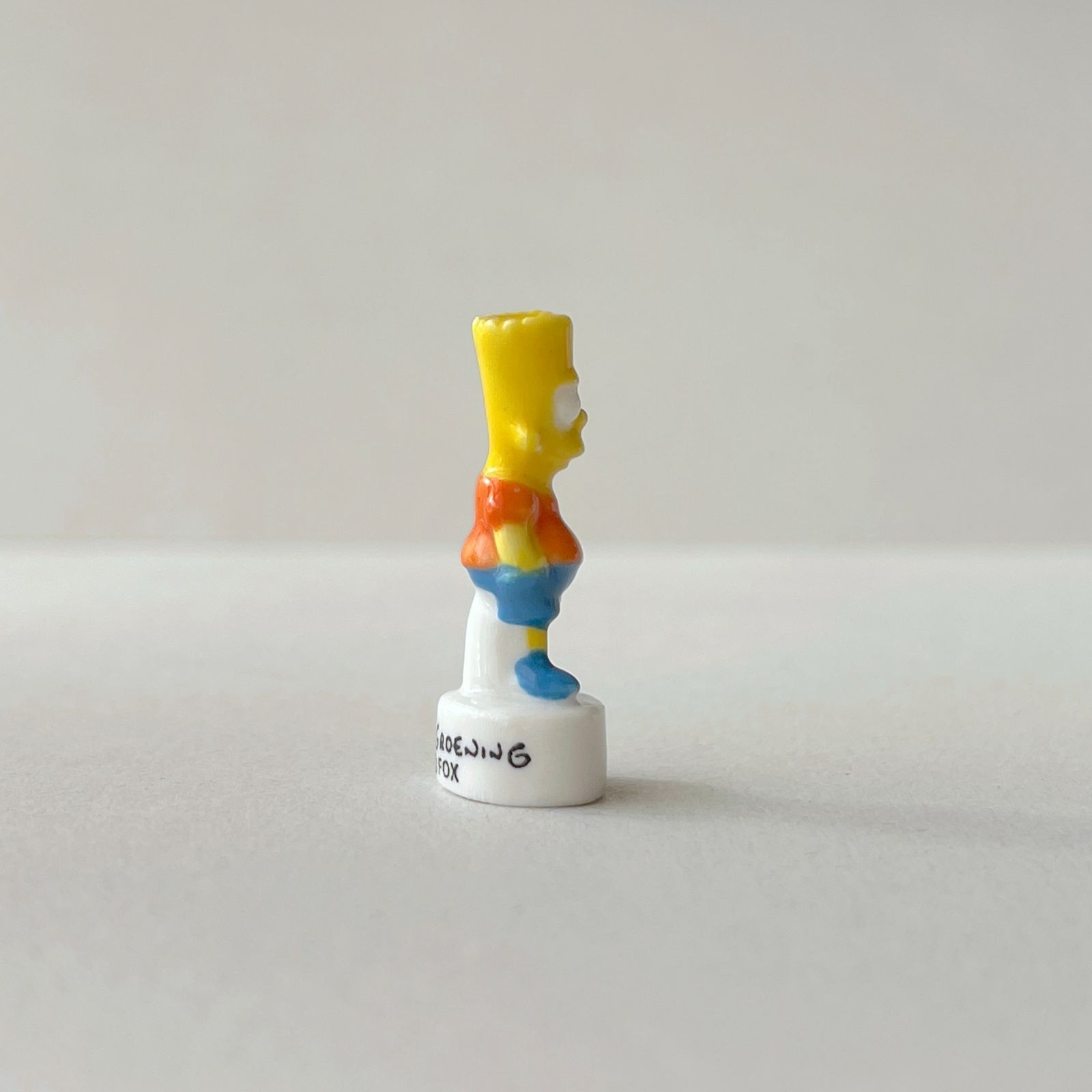 フェーヴ バート シンプソンズ フランス フェーブ ミニチュア陶器