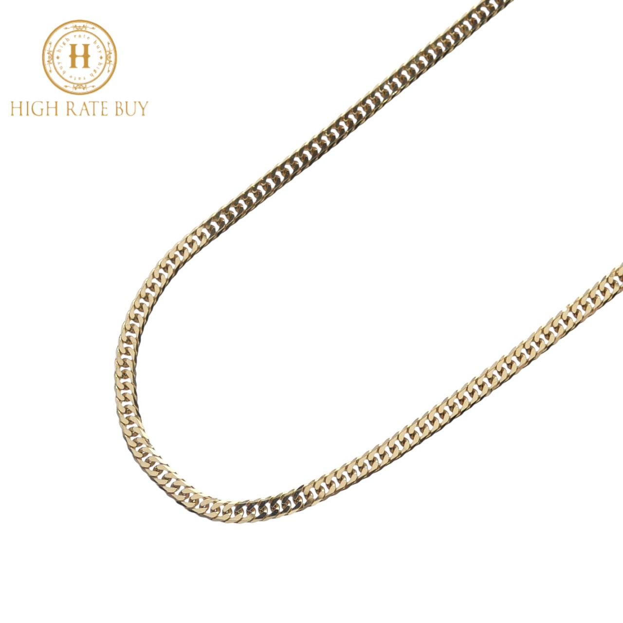 喜平ネックレス K 18 18金 750 6面ダブル 10.3 g 60 cm 2.4 mm キヘイ チェーン 金ネックレス 造幣局検定マーク 20 50 メンズ